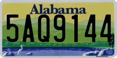 AL license plate 5AQ9144