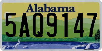 AL license plate 5AQ9147