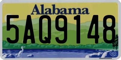 AL license plate 5AQ9148