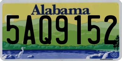 AL license plate 5AQ9152