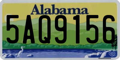 AL license plate 5AQ9156