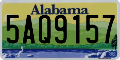 AL license plate 5AQ9157