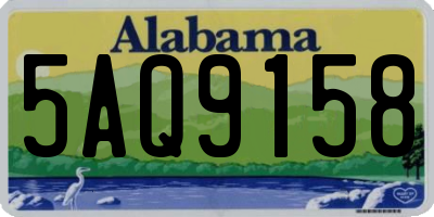 AL license plate 5AQ9158