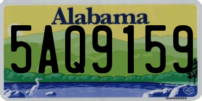 AL license plate 5AQ9159