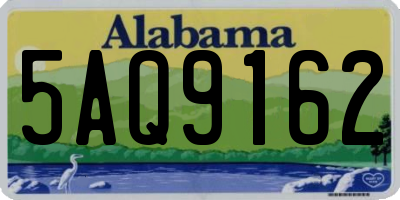 AL license plate 5AQ9162