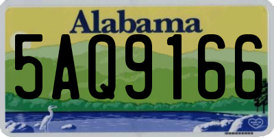 AL license plate 5AQ9166