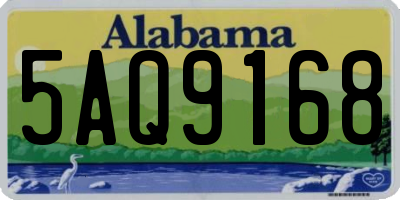 AL license plate 5AQ9168