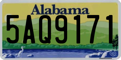 AL license plate 5AQ9171