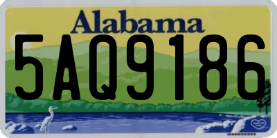 AL license plate 5AQ9186