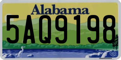 AL license plate 5AQ9198