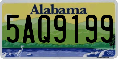 AL license plate 5AQ9199