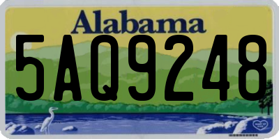 AL license plate 5AQ9248