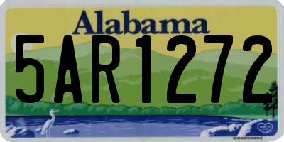 AL license plate 5AR1272