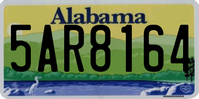 AL license plate 5AR8164