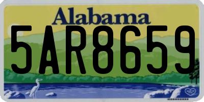 AL license plate 5AR8659