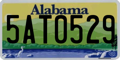 AL license plate 5AT0529