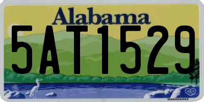 AL license plate 5AT1529
