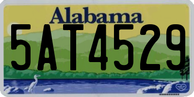AL license plate 5AT4529