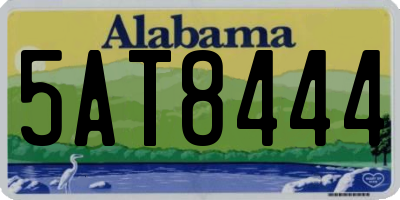 AL license plate 5AT8444