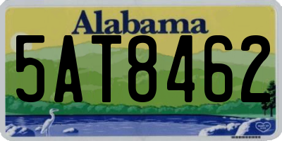 AL license plate 5AT8462