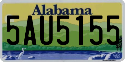 AL license plate 5AU5155