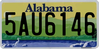 AL license plate 5AU6146