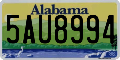 AL license plate 5AU8994