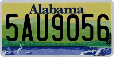 AL license plate 5AU9056