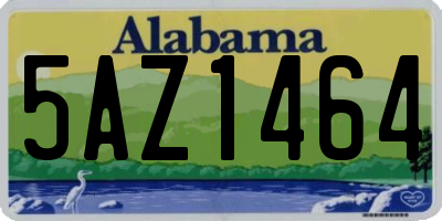 AL license plate 5AZ1464