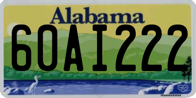 AL license plate 60AI222