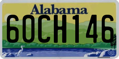 AL license plate 60CH146