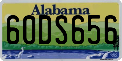 AL license plate 60DS656