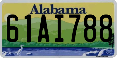 AL license plate 61AI788