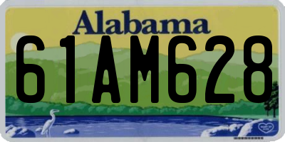AL license plate 61AM628