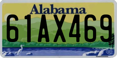AL license plate 61AX469