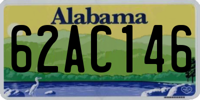 AL license plate 62AC146