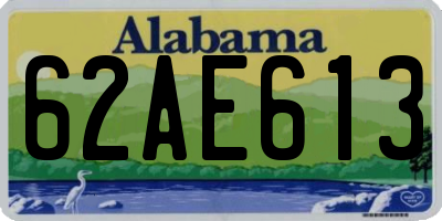 AL license plate 62AE613
