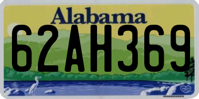 AL license plate 62AH369