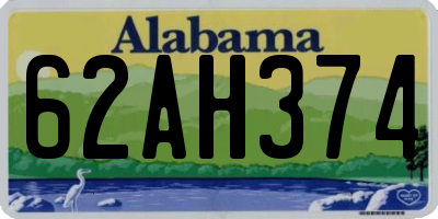 AL license plate 62AH374