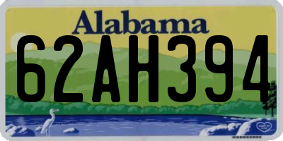 AL license plate 62AH394