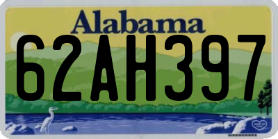 AL license plate 62AH397