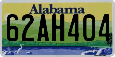 AL license plate 62AH404