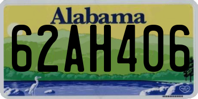 AL license plate 62AH406