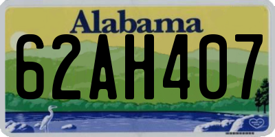 AL license plate 62AH407