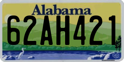 AL license plate 62AH421