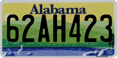 AL license plate 62AH423