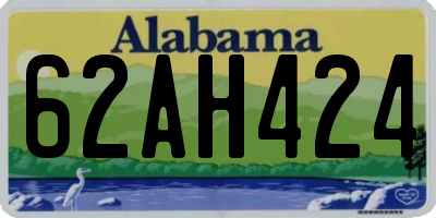 AL license plate 62AH424