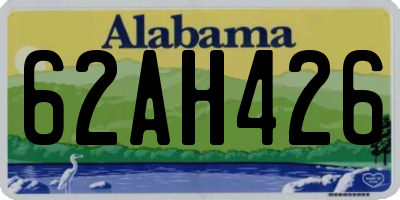 AL license plate 62AH426
