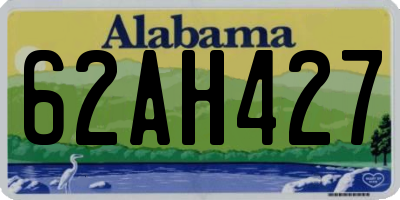 AL license plate 62AH427