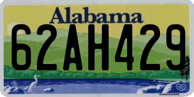 AL license plate 62AH429